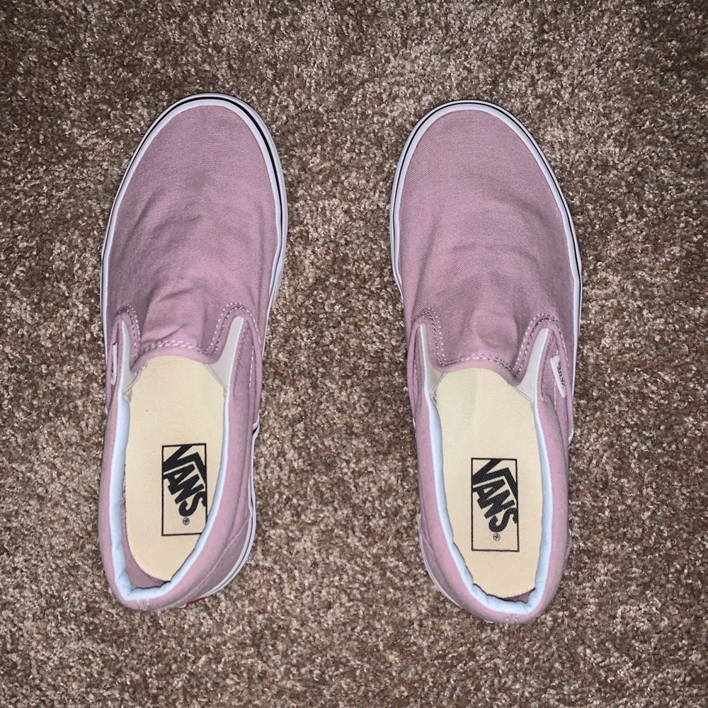 Vans light purple